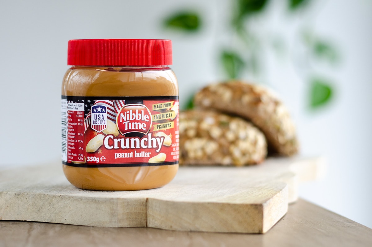Erdnussbutter Crunchy USA – Nibble Time