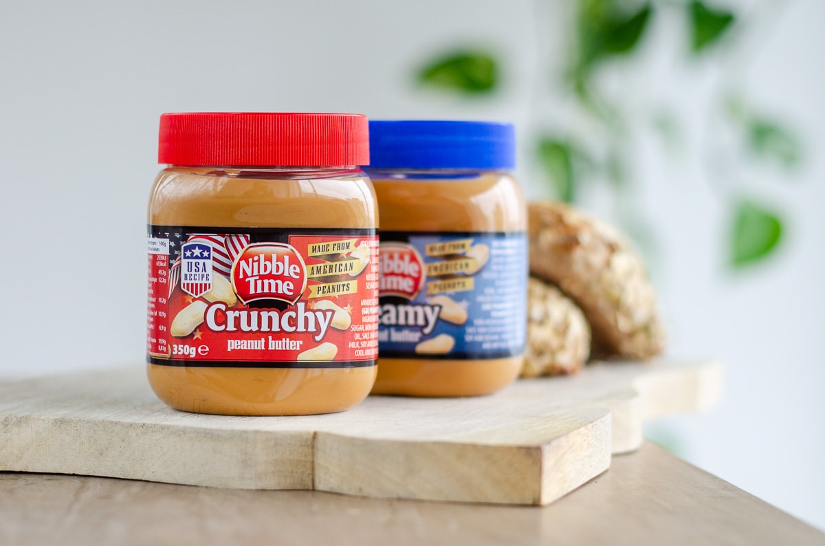 Erdnussbutter Crunchy USA – Nibble Time